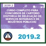 Cartórios 2019.2 - OBJETIVA, SUBJETIVA e ORAL - Outorga de Serviços Notariais (CERS 2019.2) SERVENTIAS